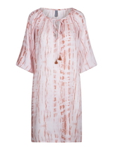 LingaDore Nacht Tie-Dye Hippie orange/print nachtkleid