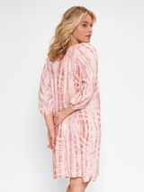 LingaDore Nacht Tie-Dye Hippie orange/print nachtkleid