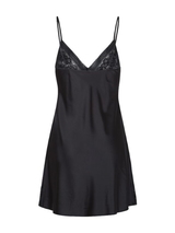 LingaDore Nacht Delicate Black schwarz slipdress
