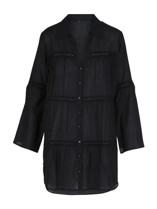 LingaDore Strand Tunique schwarz strandkleidung