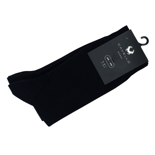 Cavello Grundlegend schwarz socks