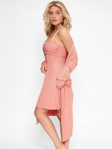 LingaDore Nacht Vanilla Coffee antique rose kimono