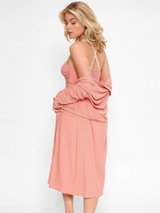 LingaDore Nacht Vanilla Coffee antique rose kimono