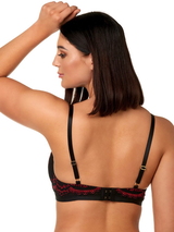 After Eden D-Cup & Up Naomi schwarz/rot vorgeformter bh