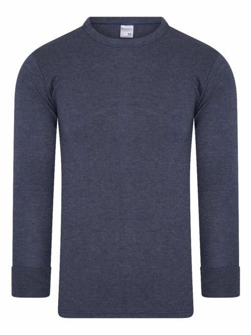 Beeren Unterwäsche Basic blau herren thermo t-shirt