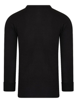 Beeren Unterwäsche Basic schwarz herren thermo t-shirt