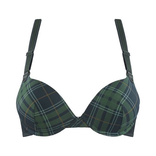 Marlies Dekkers Gloria grün/print push up bh