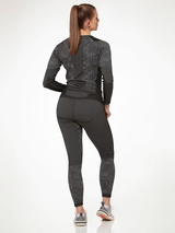 Starke Seele Animal grau/print thermo hose für frauen
