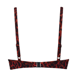 Marlies Dekkers Bademode Panthera schwarz/rot push up bikini bh