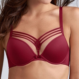 Marlies Dekkers Dame de Paris weinrot push up bh