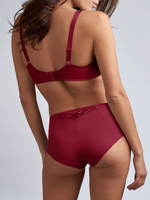 Marlies Dekkers Dame de Paris weinrot hoher slip