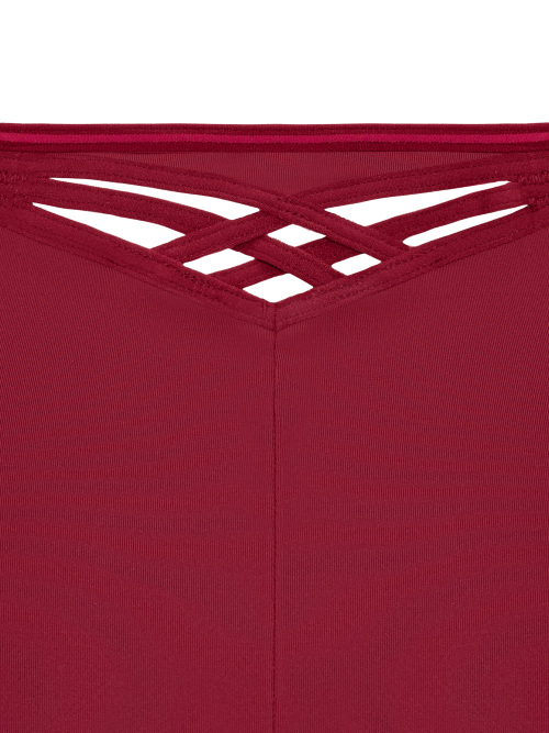 Marlies Dekkers Dame de Paris weinrot hoher slip