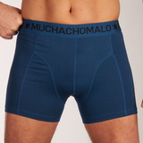 Muchachomalo Basic blau boxershort