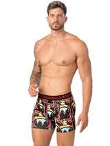 Muchachomalo Smooth Criminal schwarz/rot boxer short