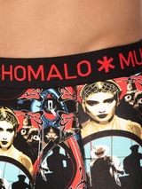 Muchachomalo Smooth Criminal schwarz/rot boxer short