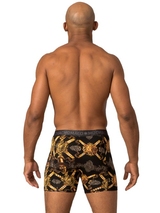 Muchachomalo Cuban schwarz/print boxershort