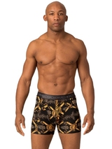 Muchachomalo Cuban schwarz/print boxershort