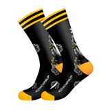 Muchachomalo Gangsta Paradise  schwarz/gelb socks