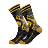 Muchachomalo Cuban schwarz/print socks