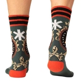 Muchachomalo Miami Ace grün/print socks