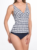 Bomain Koh Phi Phi navy-blau/weiß tankini set