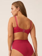 Naturana Minimizer poppy red ohne bügel bh