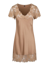 LingaDore Nacht Daily Satin camel nachtkleid