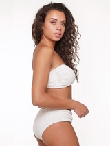 LingaDore Strand Fishbone elfenbein/print gemoldefer bikini bh