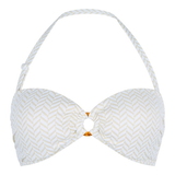 LingaDore Strand Fishbone elfenbein/print gemoldefer bikini bh