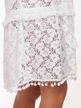 LingaDore Strand Boho weiß tunika