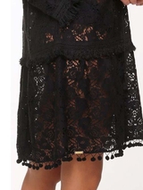 LingaDore Strand Boho schwarz tunika