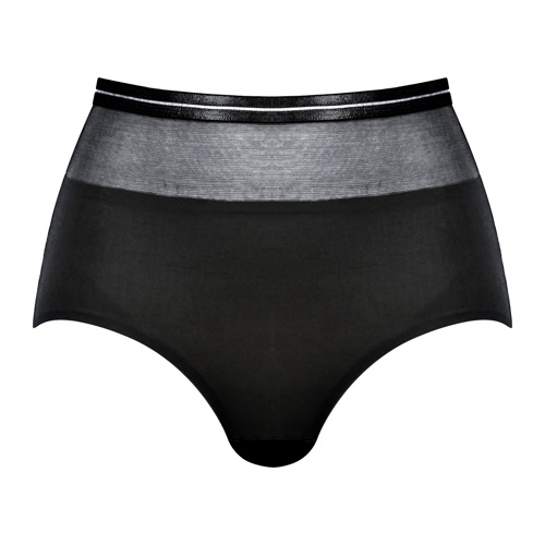 Naturana Monday schwarz hoher slip