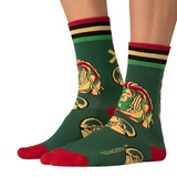 Muchachomalo Bob Marley grün/print socks