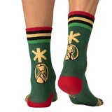 Muchachomalo Bob Marley grün/print socks