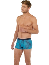HOM Fano Plume türkis/print sport trunk