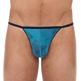 HOM Fano Plume türkis/print männer string