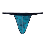 HOM Fano Plume türkis/print männer string