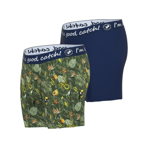 Ein Fisch namens Fred Amazone grün/print boxershort