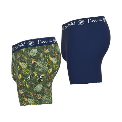 Ein Fisch namens Fred Amazone grün/print boxershort