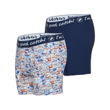 Ein Fisch namens Fred Rio de Janairo navy-blau/print boxershort