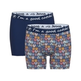 Ein Fisch namens Fred Flip Flops blau/print boxershort