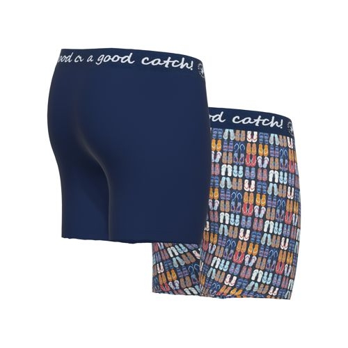 Ein Fisch namens Fred Flip Flops blau/print boxershort