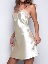 After Eden Fay aus weiß slipdress