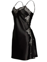After Eden Fay schwarz slipdress