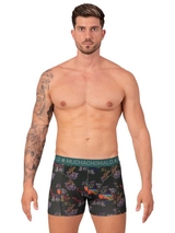 Muchachomalo Frogger grün/print modal boxershort