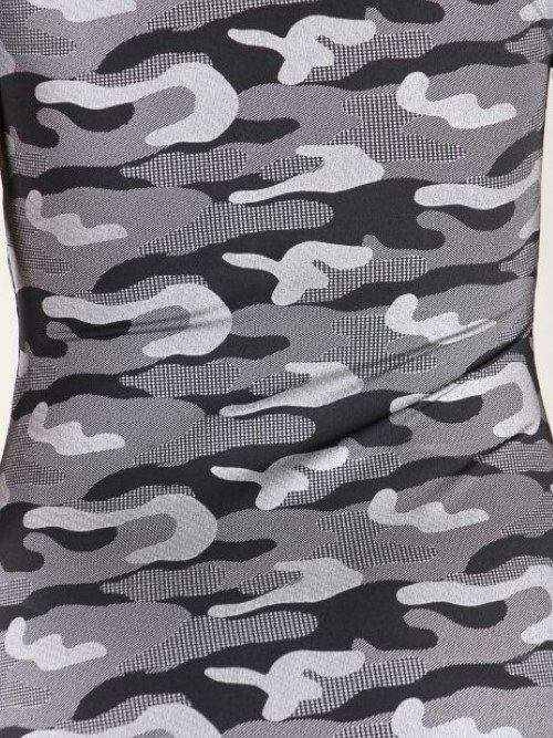 Peter Domenie Kaotic schwarz/grau kleid