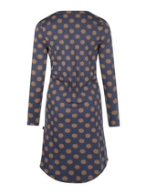 Charlie Choe Wandering Nights navy-blau/print nachtkleid