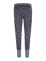 Charlie Choe Wandering Nights navy-blau/print pyjamahose