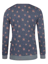 Charlie Choe Wandering Nights navy-blau/print schlafshirt
