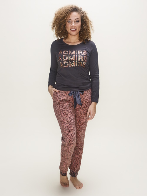 Charlie Choe Wild Nights antique rose pyjamahose